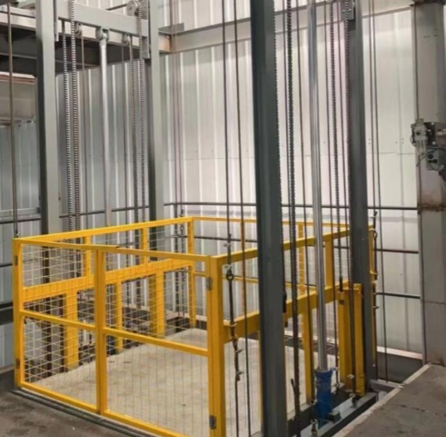 烟台导轨式升降机一般加工周期